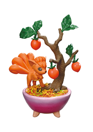 Re-ment Pocket BONSAI 3 | Pokémon | Caja completa con los 6 tipos