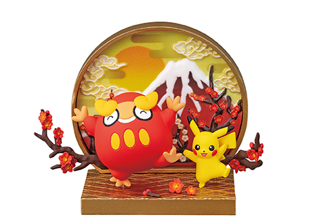 Re-Ment Pokémon Wanomado 3 | Pokémon | Caja completa con los 6 tipos