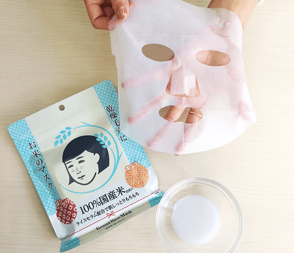 Keana Nadeshiko Mascarilla facial de arroz 10pz